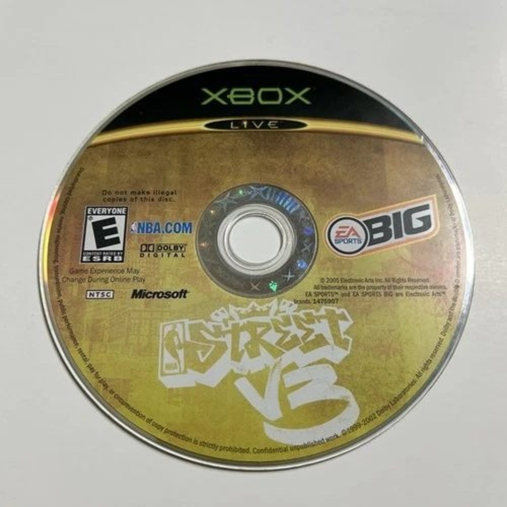 NBA Street Vol 3 Microsoft Xbox Original Game EA Sports BIG Streetball NTSC
